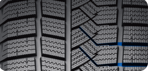 Continuous Transverse Grooves